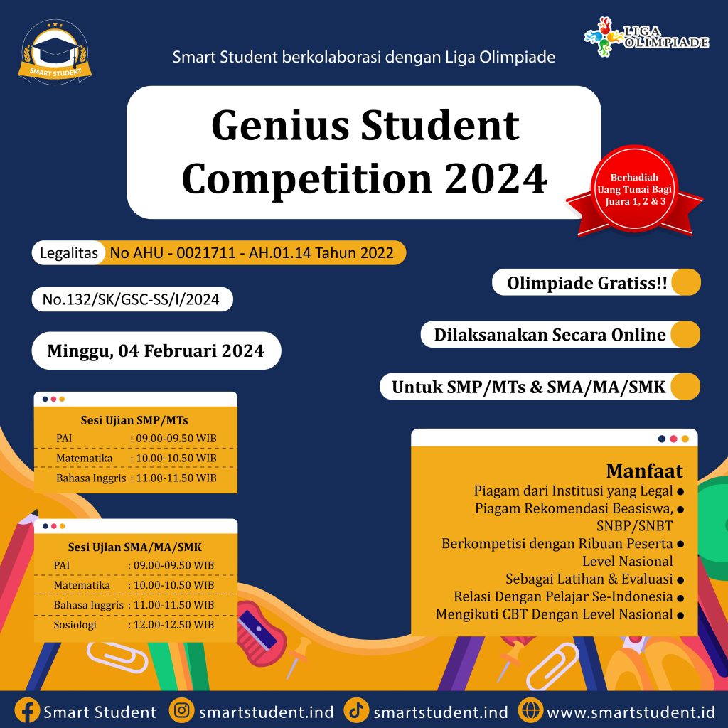 Genius Student Competition 2024 Smart Student